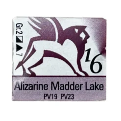 Akwarele w półkostkach - Renesans - 16, alizarine madder lake, 1,5 ml