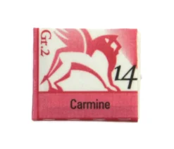 Akwarele w półkostkach - Renesans - 14, carmine, 1,5 ml