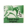 Akwarele w półkostkach - Renesans - 32, cobalt green, 1,5 ml