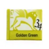 Akwarele w półkostkach - Renesans - 34, golden green, 1,5 ml