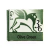 Akwarele w półkostkach - Renesans - 36, olive green, 1,5 ml