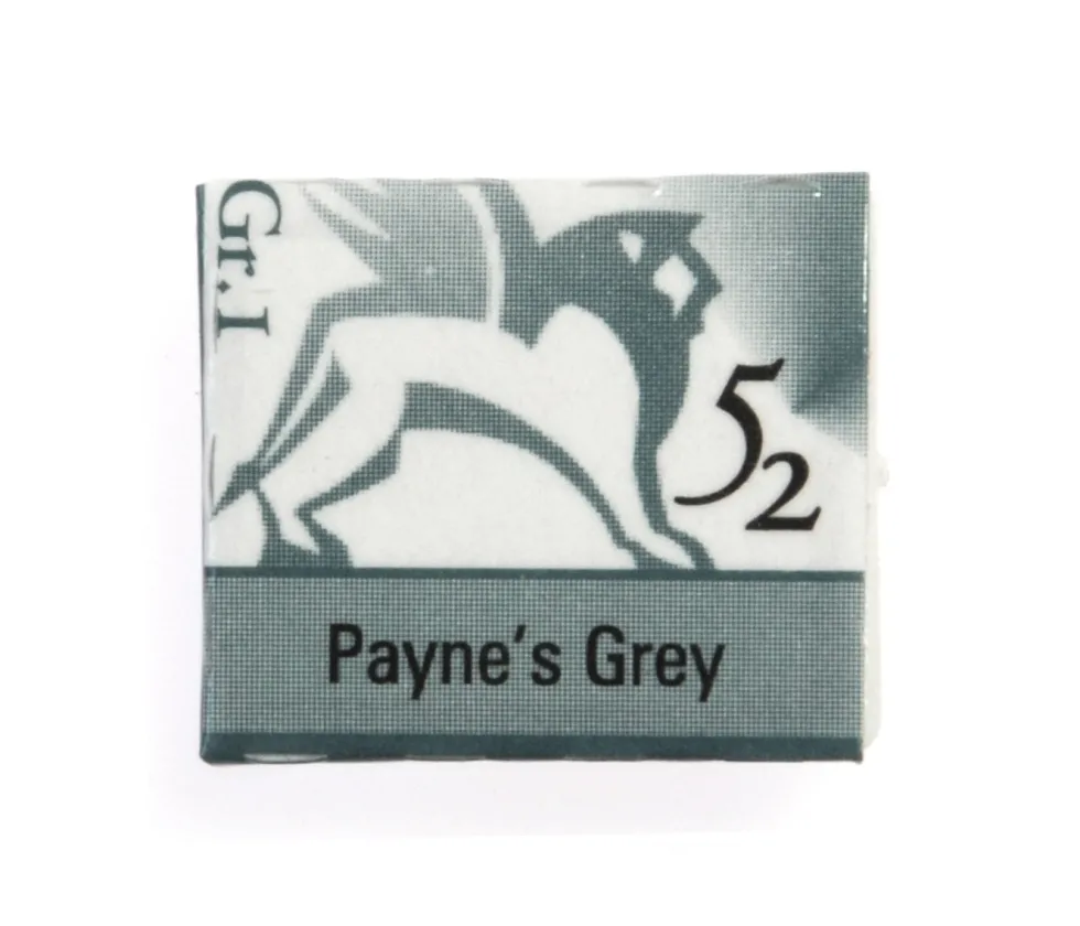 Akwarele w półkostkach - Renesans - 52, payne's grey, 1,5 ml