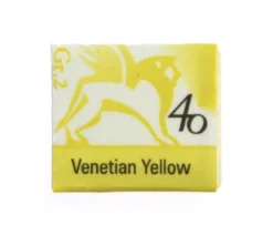 Akwarele w półkostkach - Renesans - 40, venetian yellow, 1,5 ml