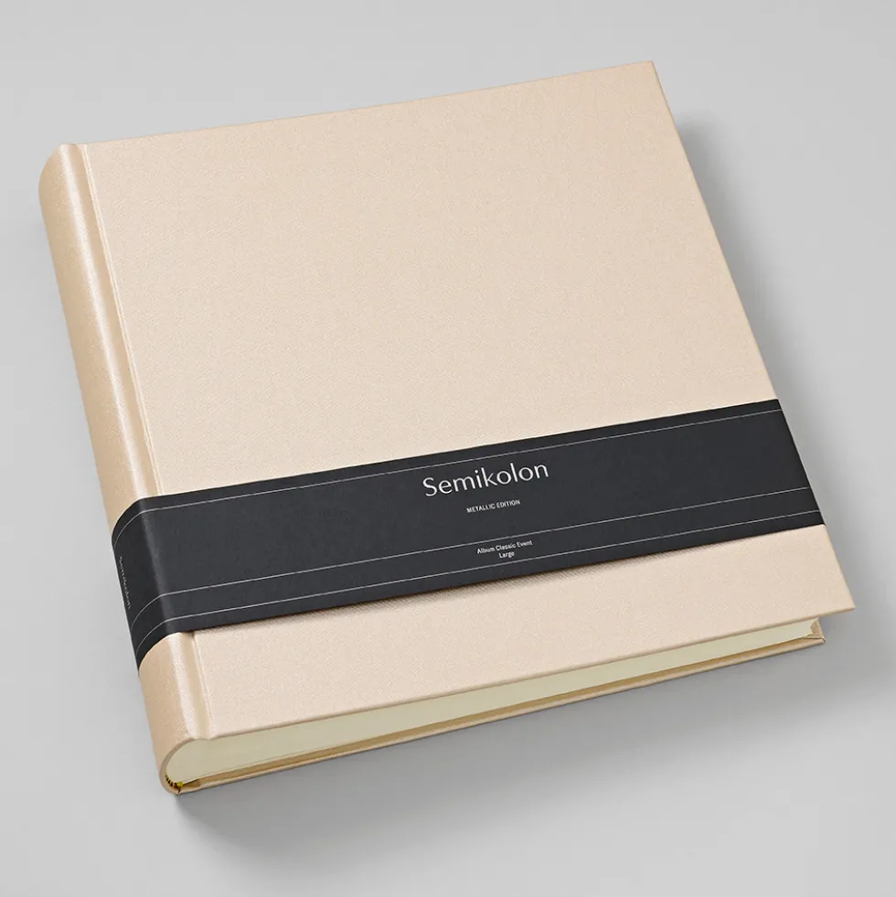 Album na zdjęcia Classic Large Metallic - Semikolon - Satin Champagne