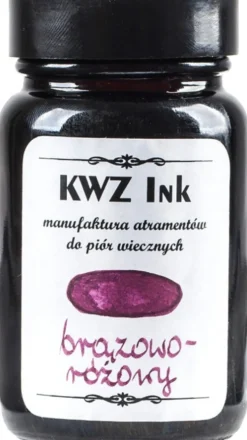 Atrament do piór wiecznych - KWZ Ink - brązoworóżowy, 60 ml