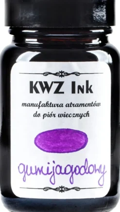 Atrament do piór wiecznych - KWZ Ink - gumijagodowy, 60 ml