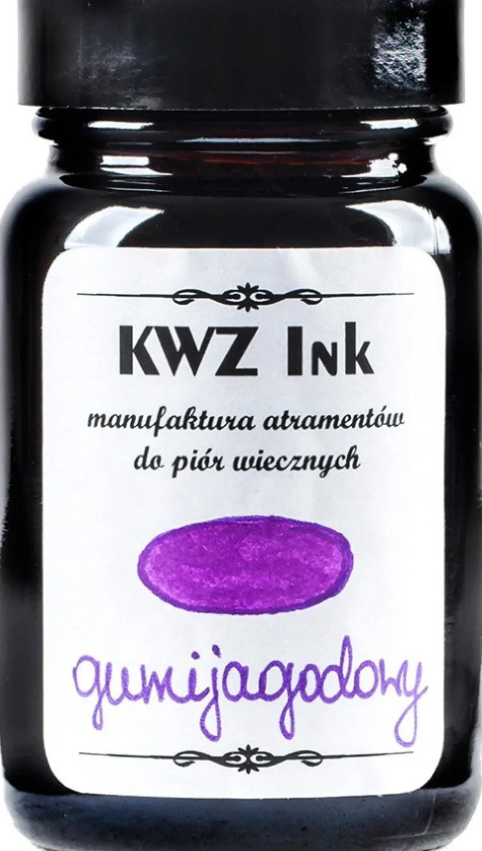 Atrament do piór wiecznych - KWZ Ink - gumijagodowy, 60 ml