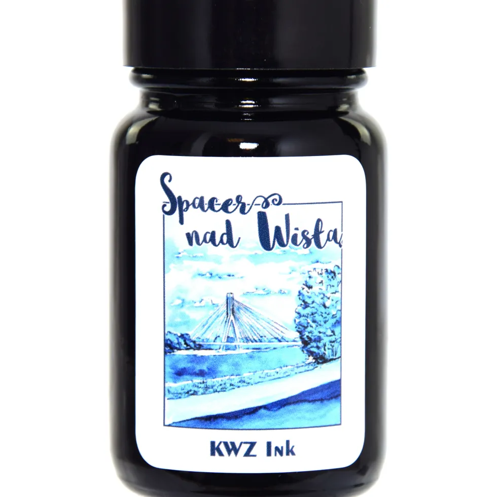 Atrament do piór wiecznych - KWZ Ink - Spacer nad Wisłą, 60 ml