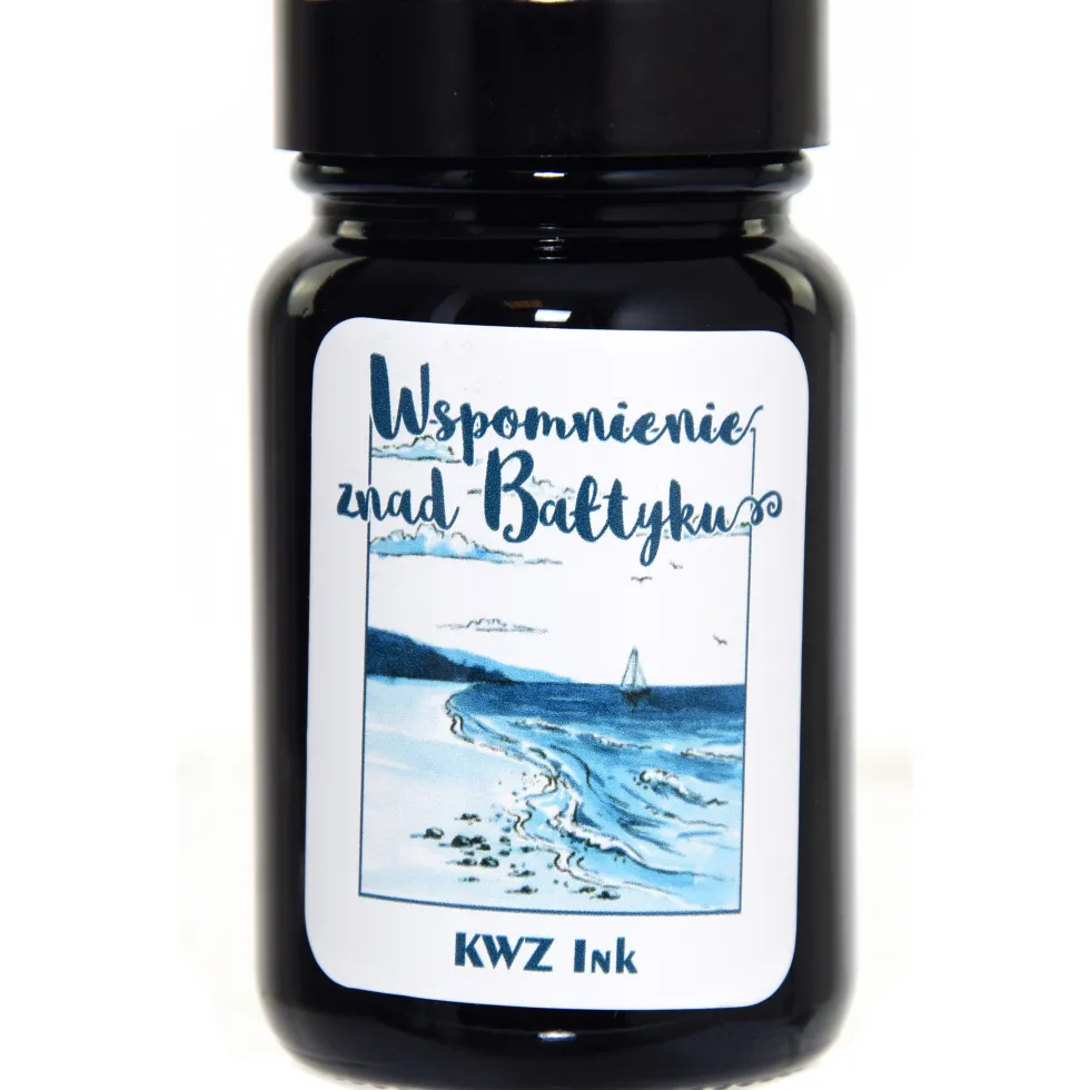 Atrament do piór wiecznych - KWZ Ink - Wspomnienie znad Bałtyku, 60 ml