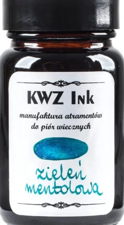 Atrament do piór wiecznych - KWZ Ink - zieleń mentolowa, 60 ml