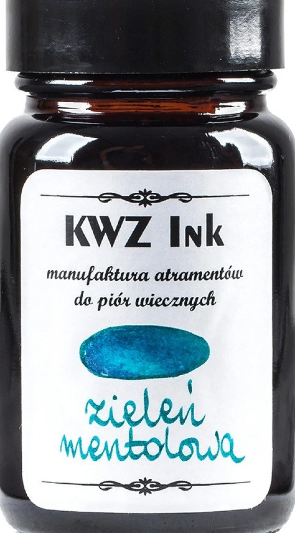 Atrament do piór wiecznych - KWZ Ink - zieleń mentolowa, 60 ml