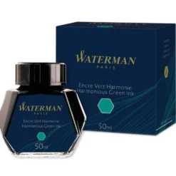 Atrament do piór wiecznych - Waterman - Harmonious Green, 50 ml