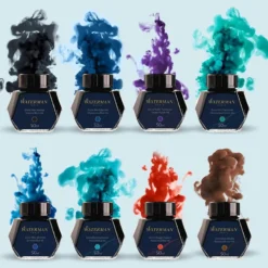 Atrament do piór wiecznych - Waterman - Intense Black, 50 ml