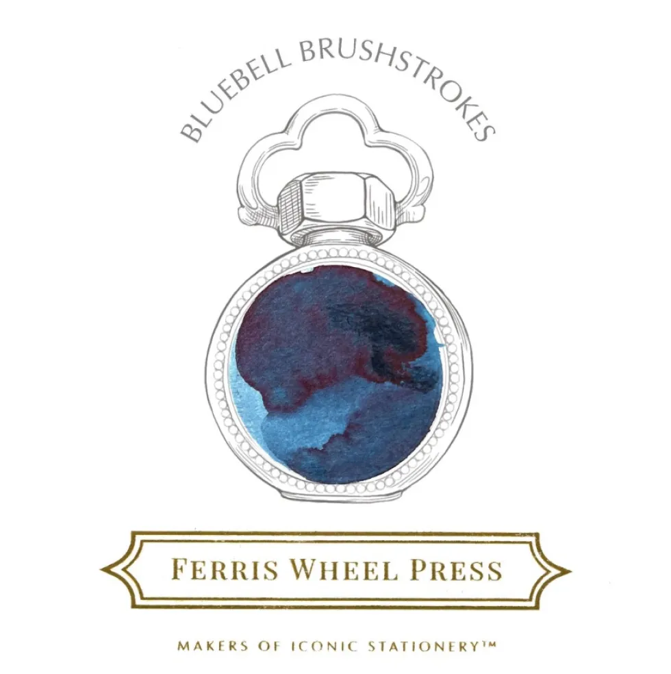 Atrament - Ferris Wheel Press - Bluebell Brushstrokes, 38 ml