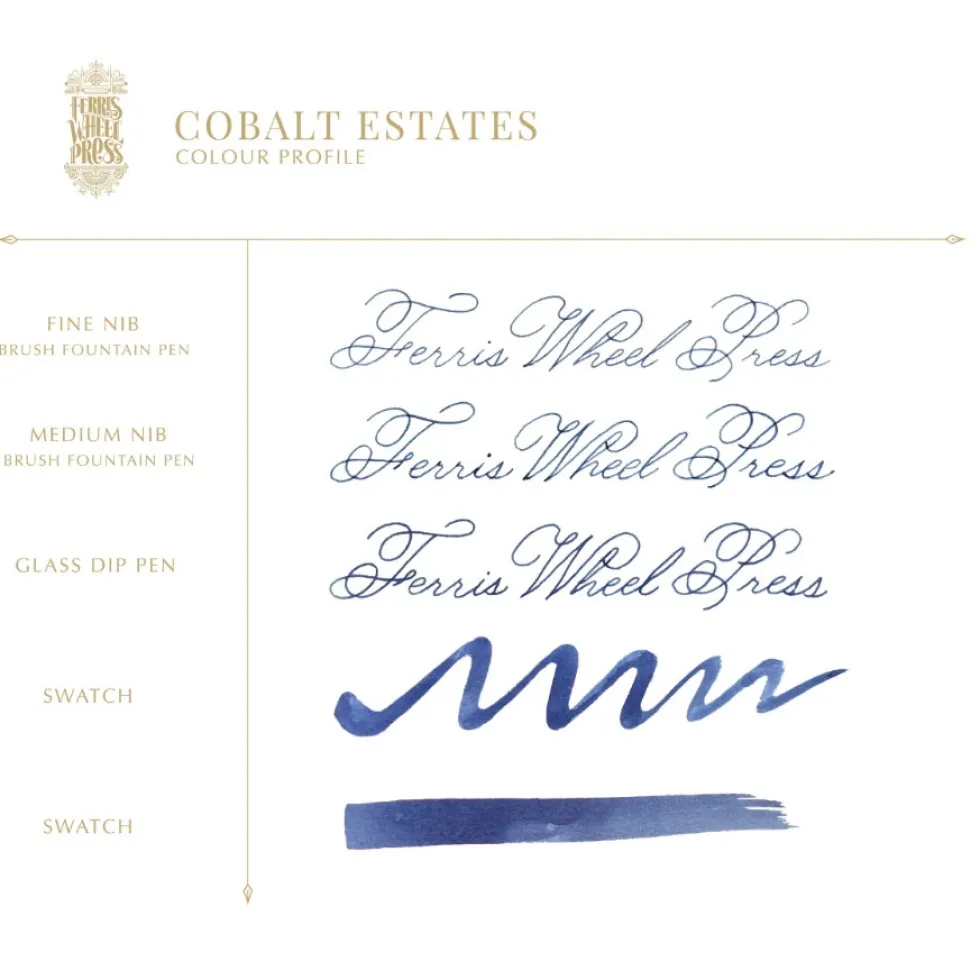 Atrament - Ferris Wheel Press - Cobalt Estates 38 ml