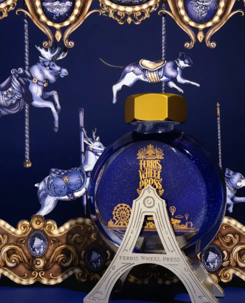 Atrament - Ferris Wheel Press - Crystal Blue Legacy, 38 ml