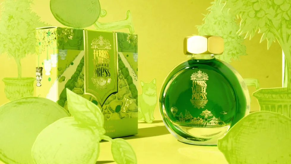 Atrament - Ferris Wheel Press - Frivolous Lime, 38 ml