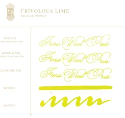 Atrament - Ferris Wheel Press - Frivolous Lime, 38 ml