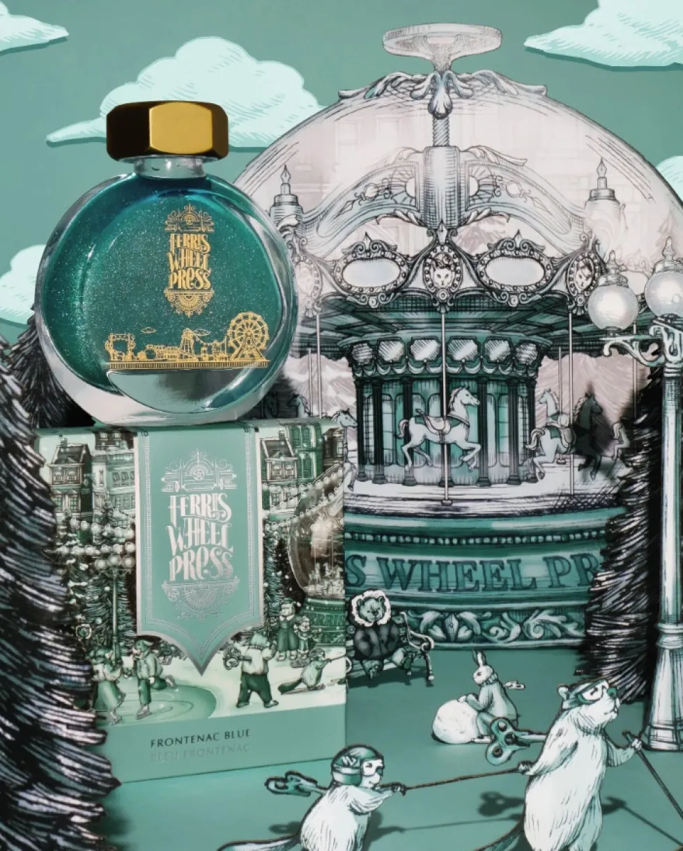 Atrament - Ferris Wheel Press - Frontenac Blue, 38 ml