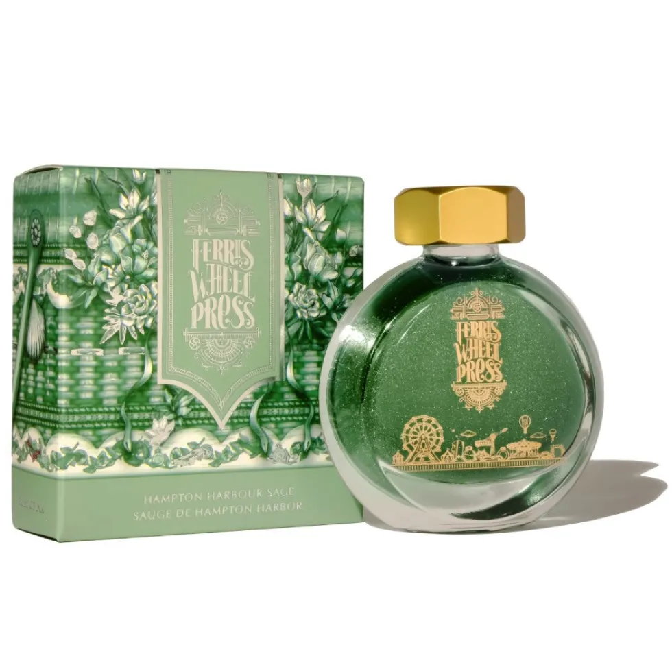 Atrament - Ferris Wheel Press - Hampton Harbour Sage, 38 ml
