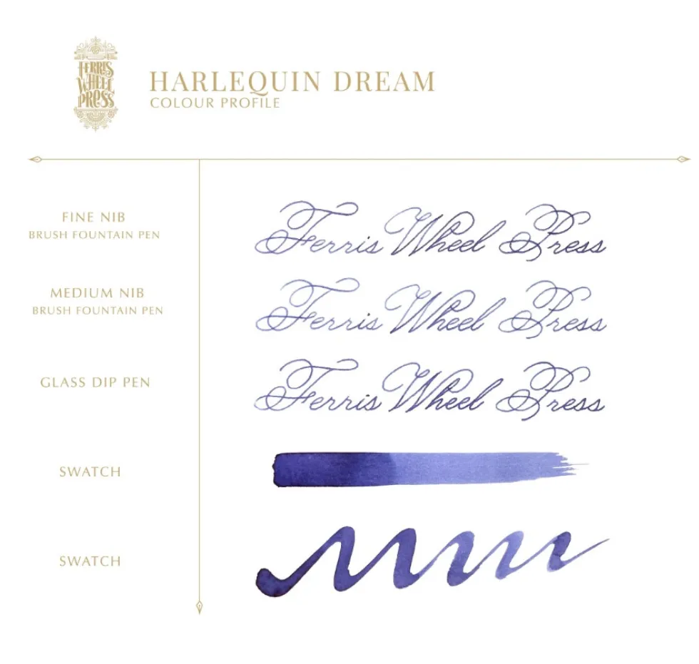 Atrament - Ferris Wheel Press - Harlequin Dream, 38 ml