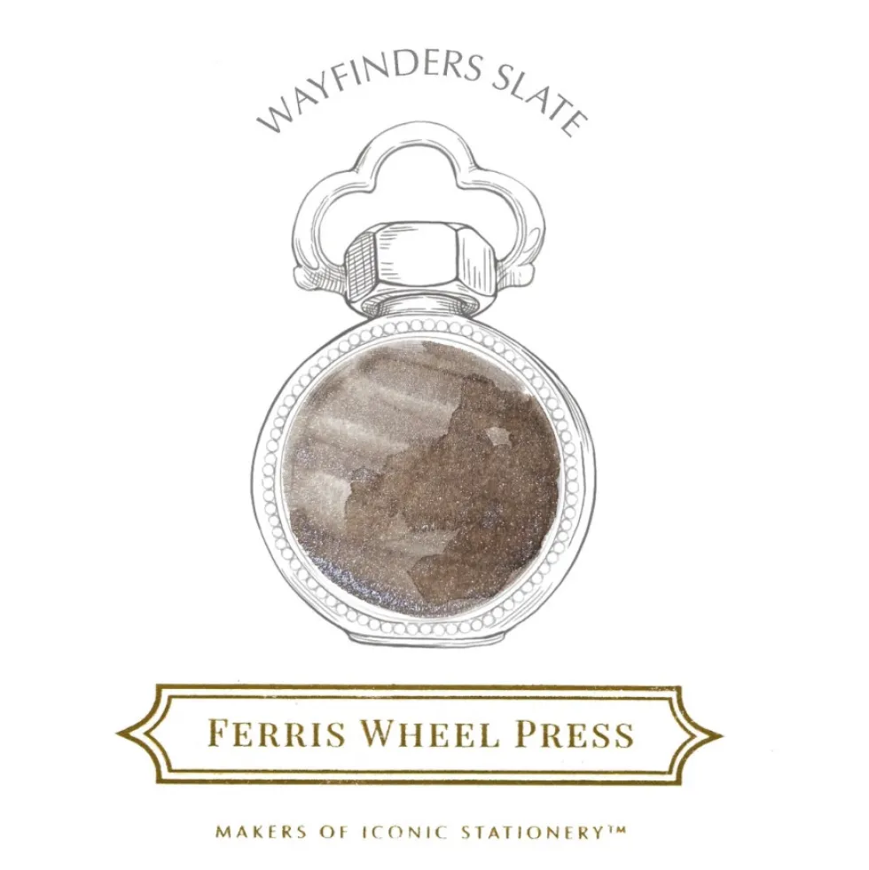 Atrament - Ferris Wheel Press - Wayfinders Slate, 38 ml