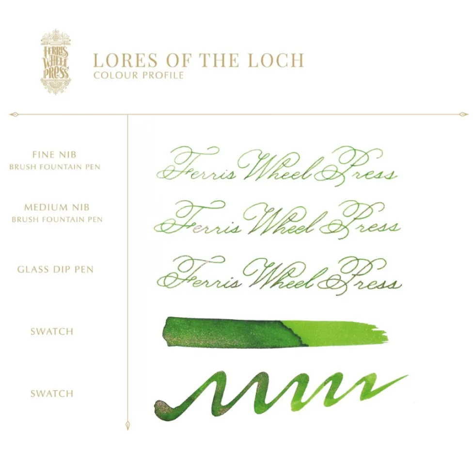 Atrament FerriTales Bestiary Series - Ferris Wheel Press - Lores of the Loch, 20 ml