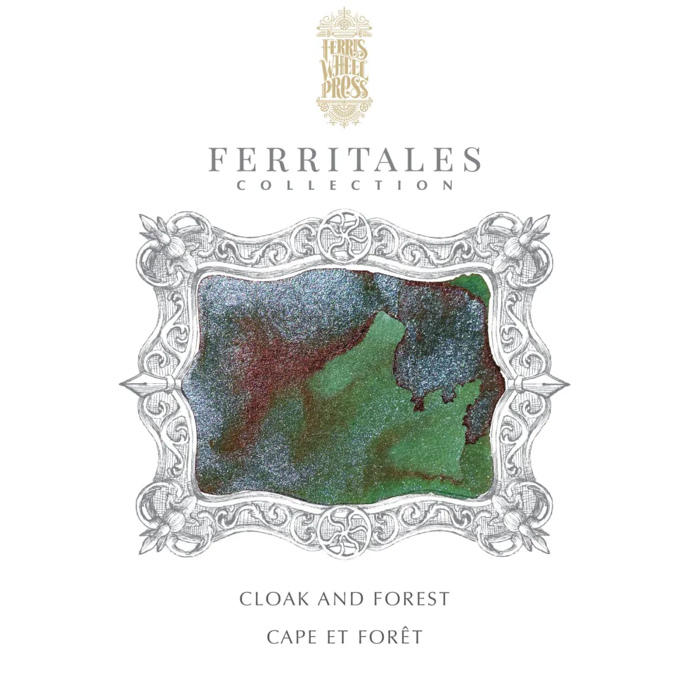Atrament FerriTales - Ferris Wheel Press - Cloak and Forest, 20 ml