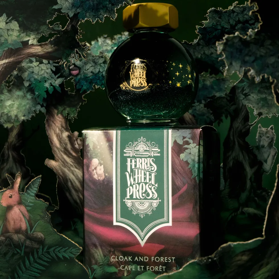 Atrament FerriTales - Ferris Wheel Press - Cloak and Forest, 20 ml