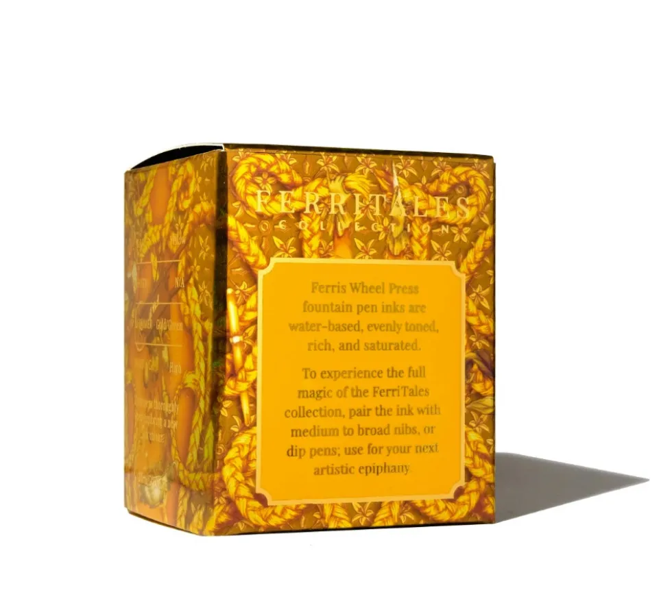 Atrament FerriTales - Ferris Wheel Press - Plaited Gold Tress, 20 ml
