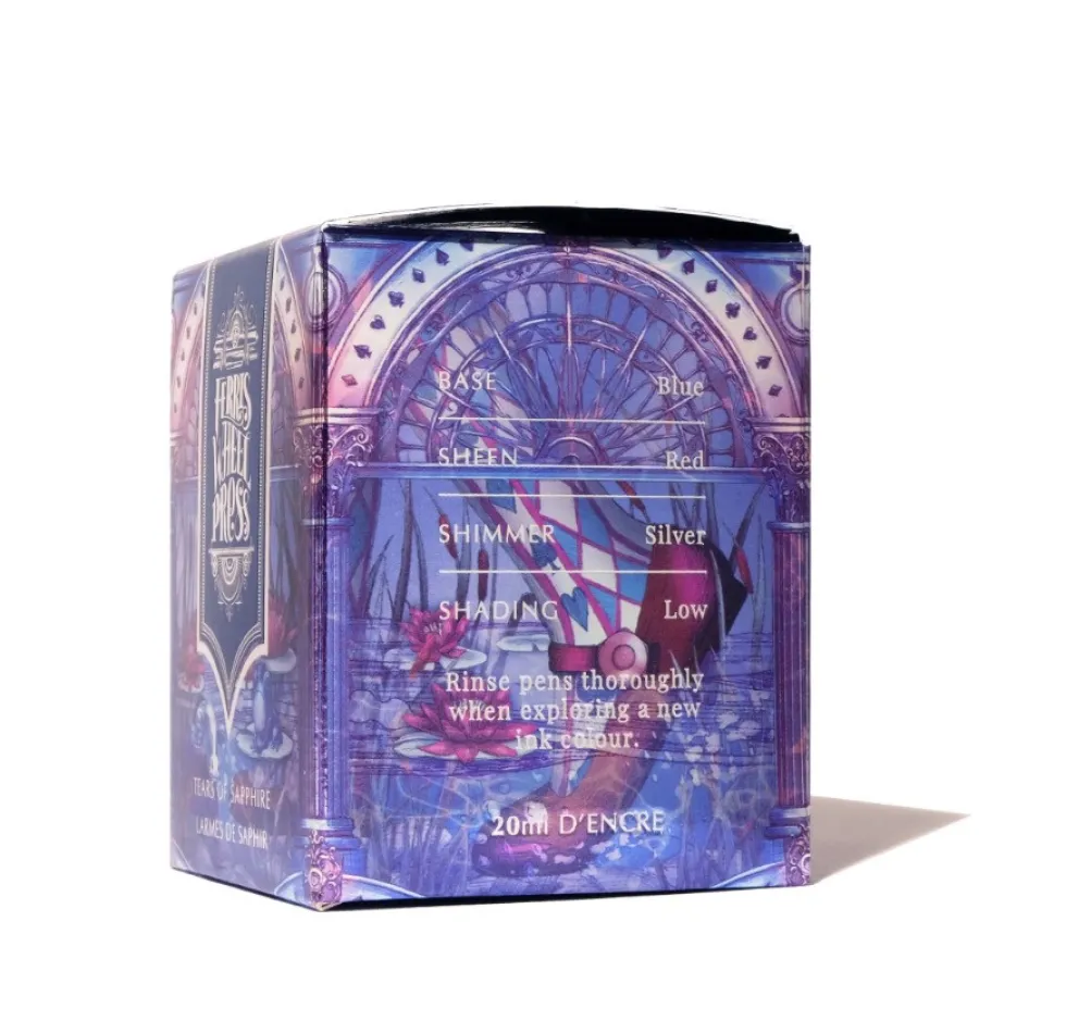 Atrament FerriTales - Ferris Wheel Press - Tears of Sapphire, 20 ml