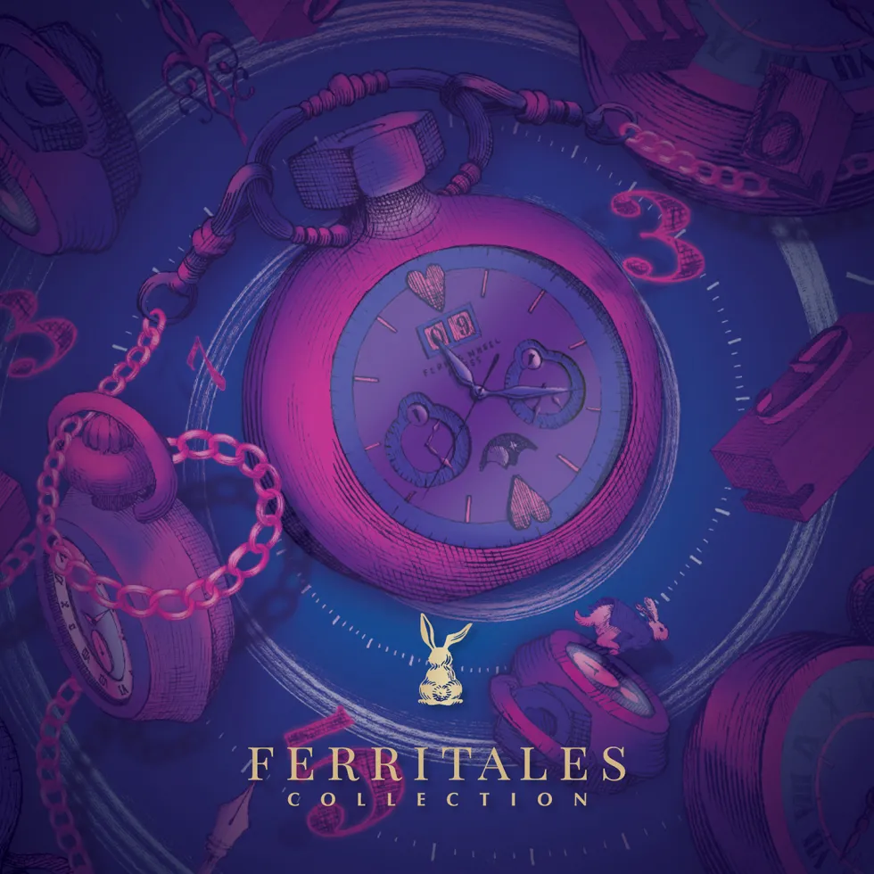 Atrament FerriTales - Ferris Wheel Press - Tumbling Time Blue, 20 ml