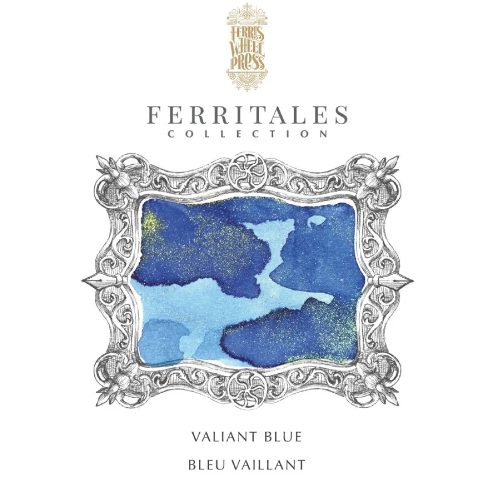 Atrament FerriTales - Ferris Wheel Press - Valiant Blue, 20 ml