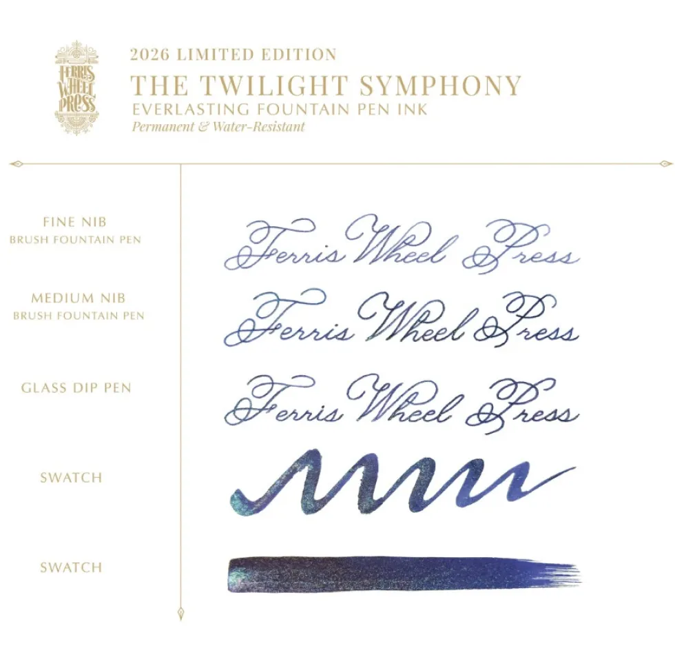 Atrament FerriTales Limited Edition - Ferris Wheel Press - Twilight Symphony 85 ml