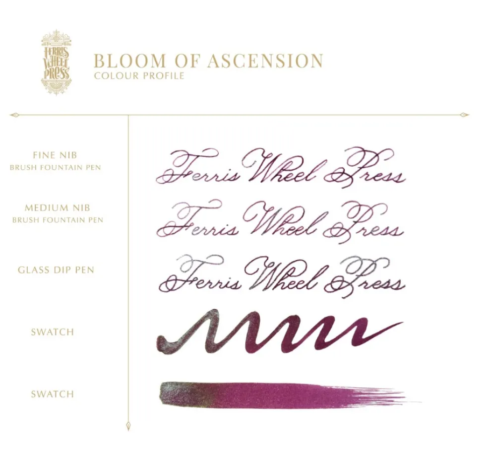 Atrament FerriTales The Book of Knights - Ferris Wheel Press - Bloom of Ascension 20 ml