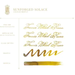 Atrament FerriTales The Book of Knights - Ferris Wheel Press - Sunforged Solace 85 ml