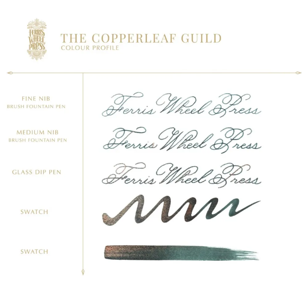 Atrament FerriTales The Book of Knights - Ferris Wheel Press - The Copperleaf Guild 85 ml