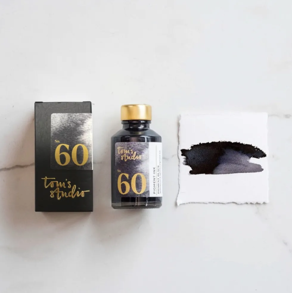 Atrament Finest Ink - Tom's Studio - 60 Pigment Black 50 ml