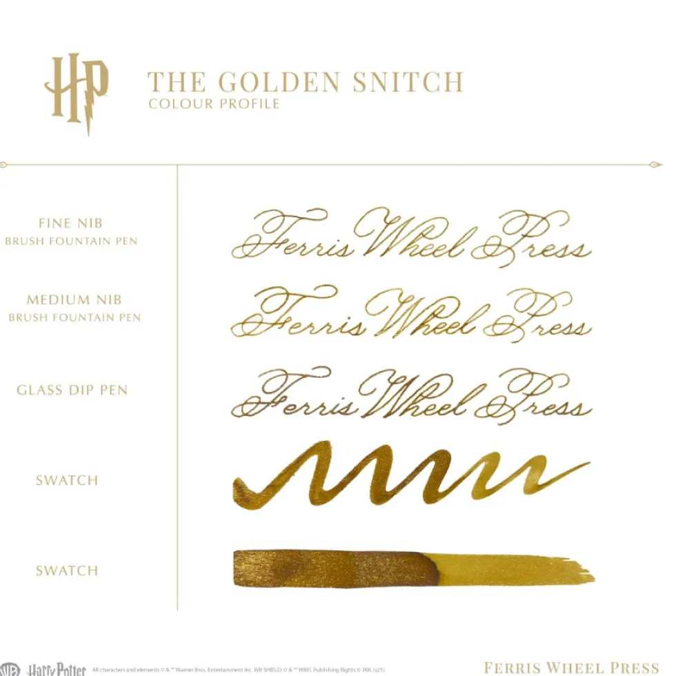 Atrament Harry Potter - Ferris Wheel Press - The Golden Snitch 38 ml
