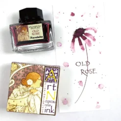 Atrament Ink-Cafe Art Noveau - Kuretake - Old Rose, 21 ml