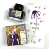 Atrament Ink-Cafe Art Noveau - Kuretake - Perkin Mauve, 21 ml