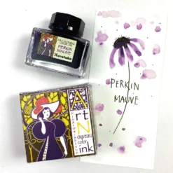 Atrament Ink-Cafe Art Noveau - Kuretake - Perkin Mauve, 21 ml