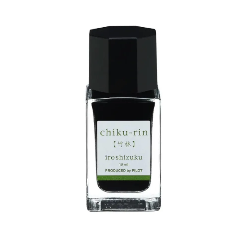 Atrament Iroshizuku - Pilot - Chiku-Rin (Bamboo Forest), 15 ml