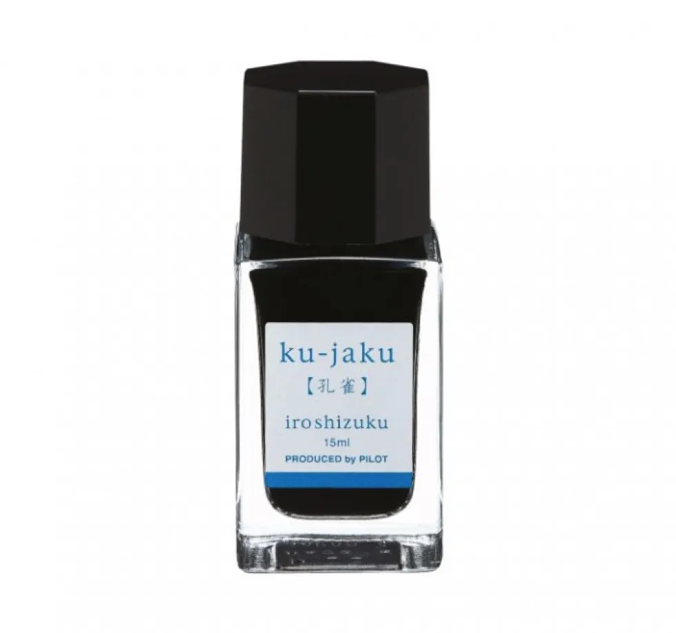 Atrament Iroshizuku - Pilot - Ku-Jaku (Peacock), 15 ml