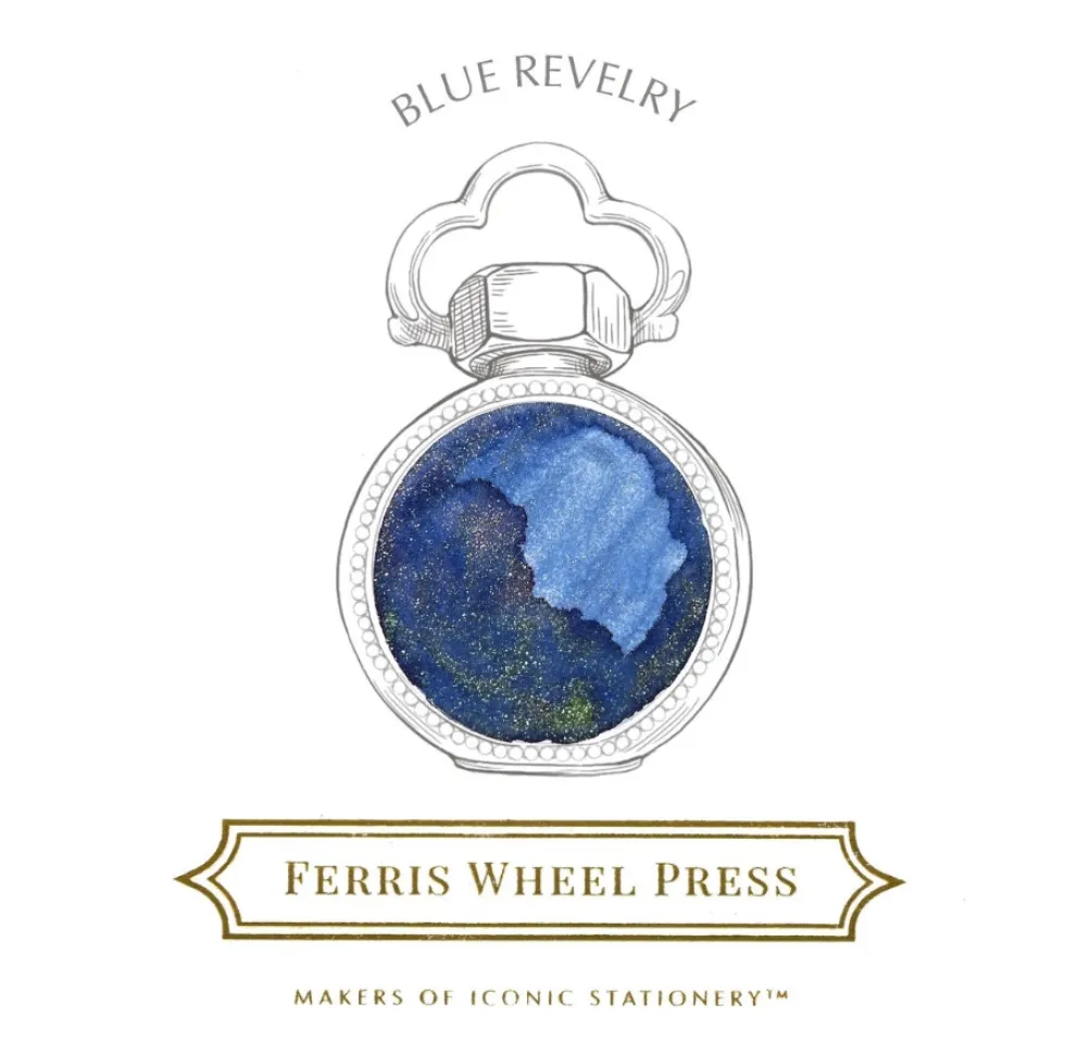 Atrament Limited Edition - Ferris Wheel Press - Blue Revelry, 38 ml