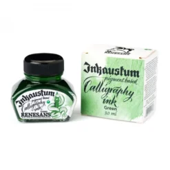Atrament pigmentowy Inkaustum - Renesans - zielony 30 ml