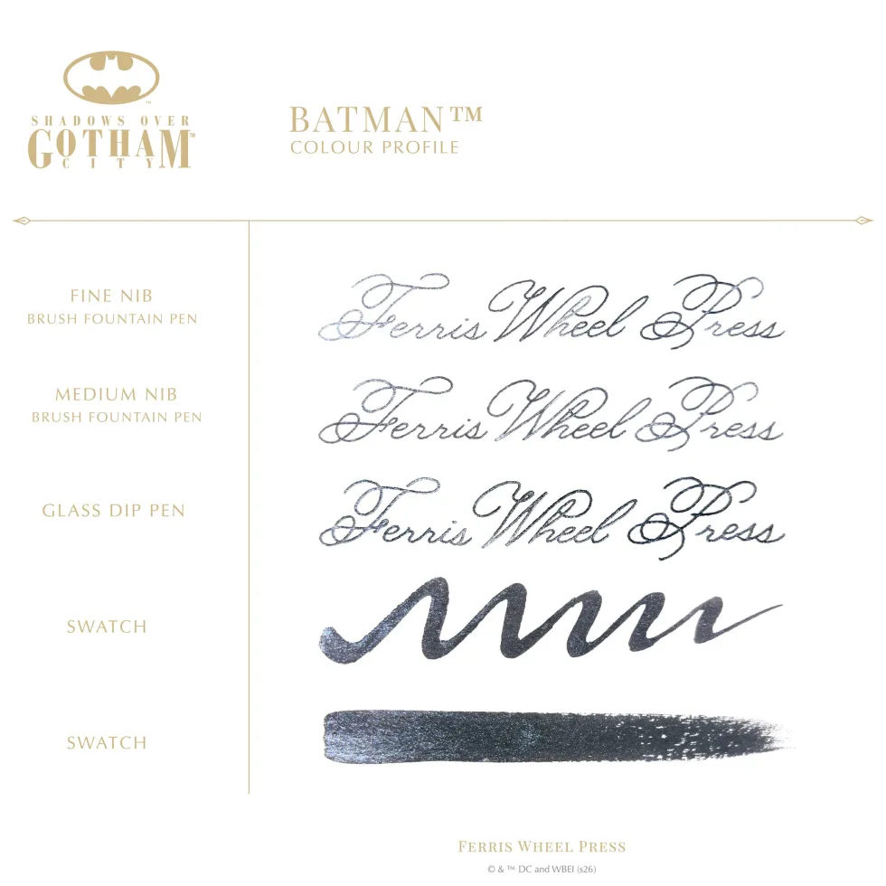 Atrament Shadows over Gotham City Limited Edition - Ferris Wheel Press - Batman 38 ml