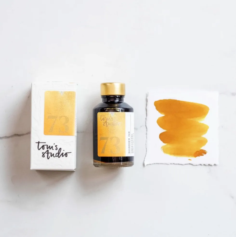 Atrament Shimmer Ink - Tom's Studio - 73 Golden Lustre 50 ml