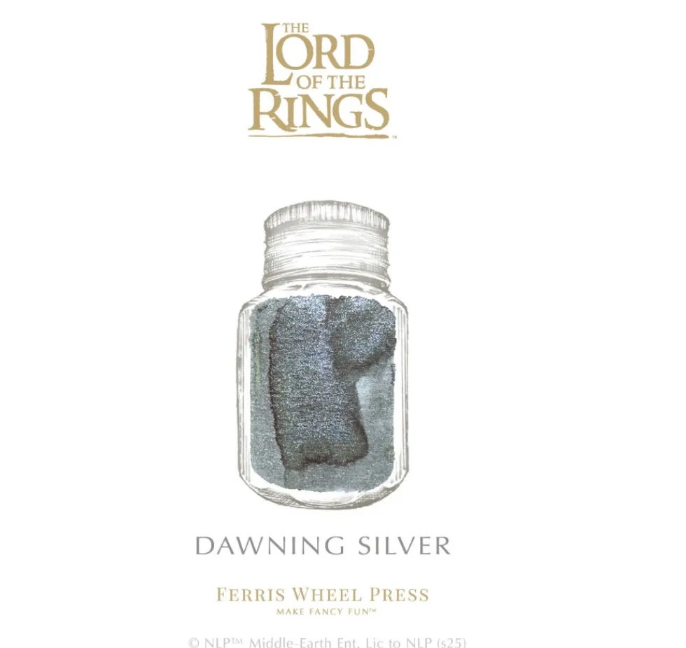 Atrament The Lord of the Rings - Ferris Wheel Press - Dawning Silver 28 ml