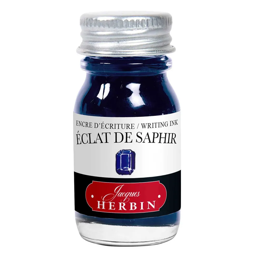 Atrament w butelce - J.Herbin - Eclat De Saphir, 10 ml